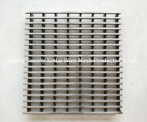 산성 세척 윙 와이어 스크린 패널 2.5x4mm 프로필과 27mm 지원 막대기 피치