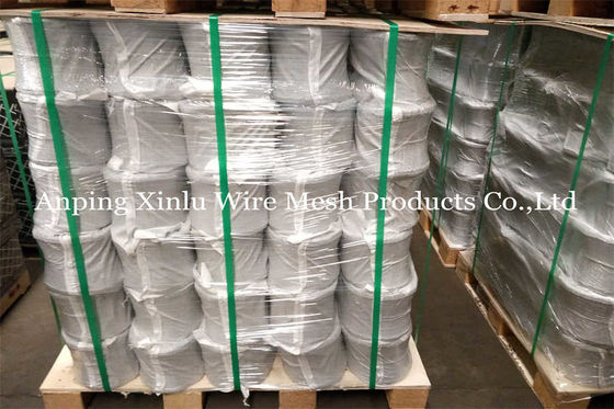 프리미엄 밸런াইজ 된 넥타이 와이어 4000pcs 한 번 팩 PVC 코팅 마무리 빌딩 Q195 밸런াইজ 된 이중 루프 와이어 넥타이