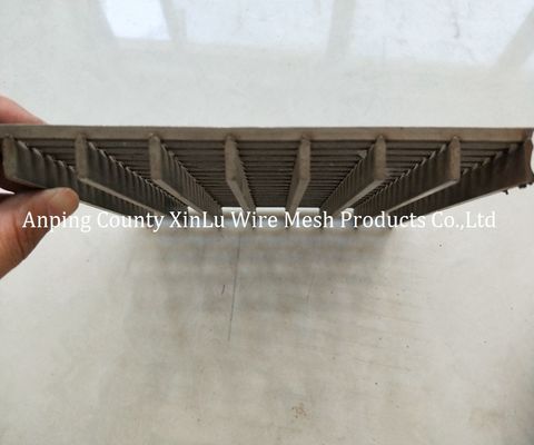 고성능 과일 주스 필터레이션 3-20mm 두께의 윙 와이어 스크린 패널