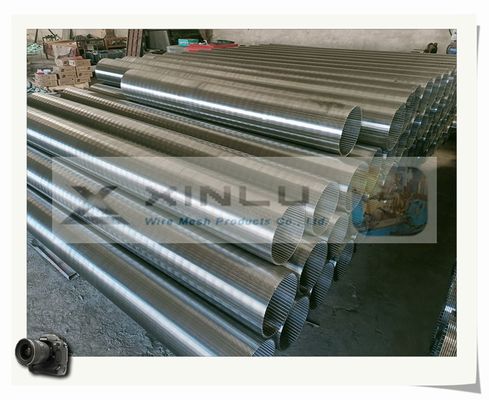8 인치 219mm 스테인리스 우물 스크린 5.8m 길이 급수 여과기 실 합동 관