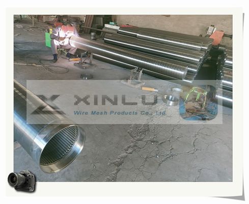 8 인치 219mm 스테인리스 우물 스크린 5.8m 길이 급수 여과기 실 합동 관