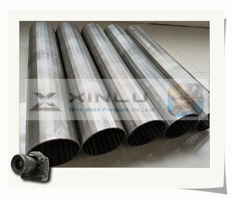 모래 통제 우물 스크린 관 5 - 11mm 간격 반대로 부식 관