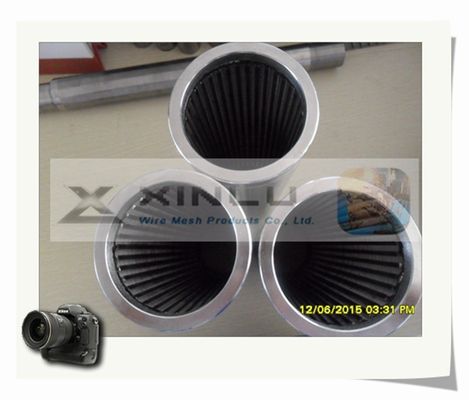 Johnson Vee 쐐기 철망 관 FITO SS304 SS316 쉬운 청소