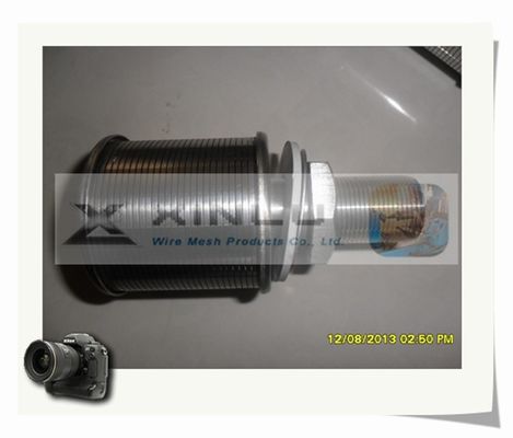 1.5톤 모래 정수 필터 노즐 와이어 래핑된 0.2mm 슬롯 57mm DN