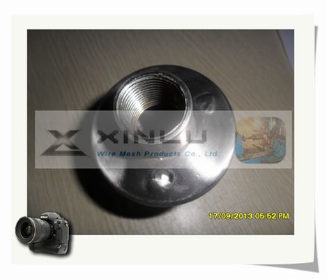 실을 꿰는 쐐기 철망 물 처리 여과기 분사구 148mm SS316L BSPT 여성