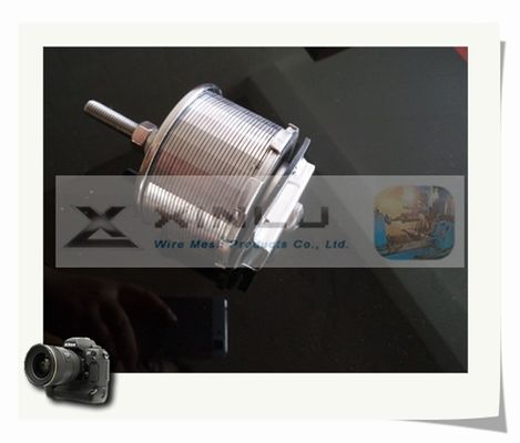 주문 제작된 듀얼 플로우 웨지 와이어 존슨 스크린 노즐 SS316L DN 82 밀리미터