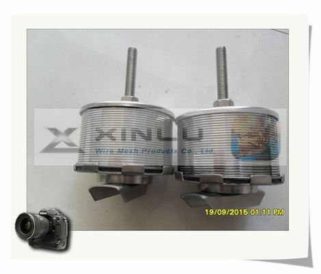 단일 흐름 수처리 필터 노즐 DN 82mm SS321 스트레이너 노즐