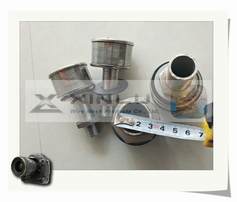스테인리스 급수 여과기 분사구는 M24에 의하여 실을 꿴 1 톤 유량을 포장했습니다