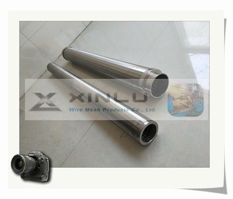 95mm 쐐기 철사 관 반대로 부식 모터 여과기 존슨 스크린 관