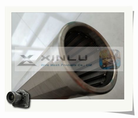95mm 쐐기 철사 관 반대로 부식 모터 여과기 존슨 스크린 관