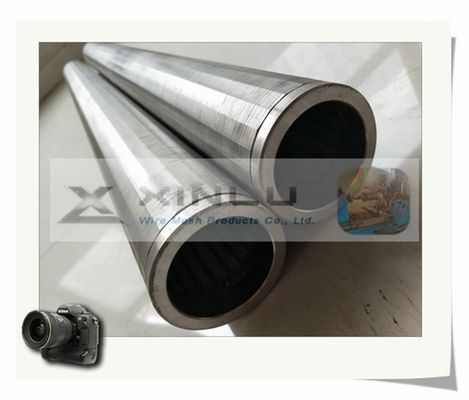 95mm 쐐기 철사 관 반대로 부식 모터 여과기 존슨 스크린 관