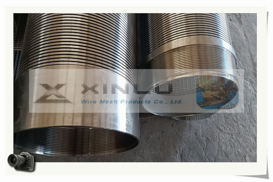 DN 29 - 600mm V 철망 파이프 존슨 비 막힘 오일 필터 튜브