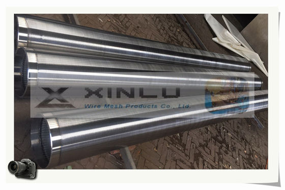 모래 통제 우물 여과기 168mm 304L 321 스테인리스 스크린 관