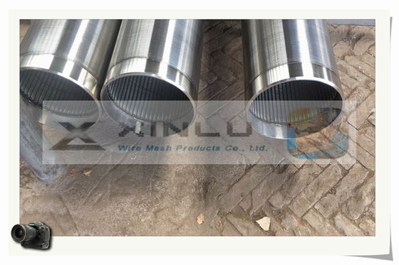 모래 통제 우물 여과기 168mm 304L 321 스테인리스 스크린 관