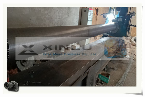 모래 통제 우물 여과기 168mm 304L 321 스테인리스 스크린 관