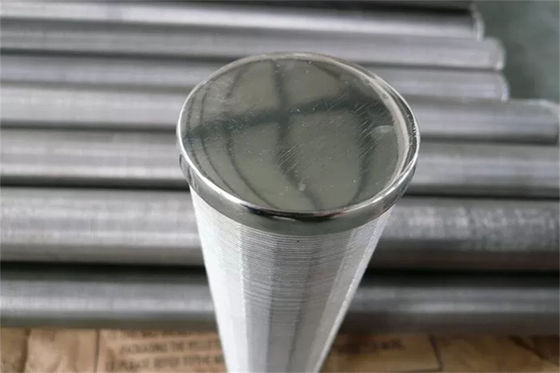 304 스테인레스 스틸 스크린 파이프 114mm V 와이어 스레드 연결 파이프