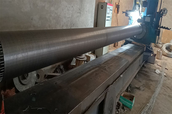 여과기 쌍신회로 스테인리스 관 2205 관 137mm OD 2.5m 길이