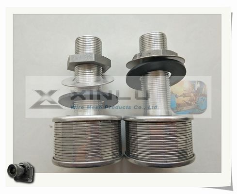 흡수를 위한 빠른 연결 필터 쐐기 철망 분사구 45mm 53mm 직경