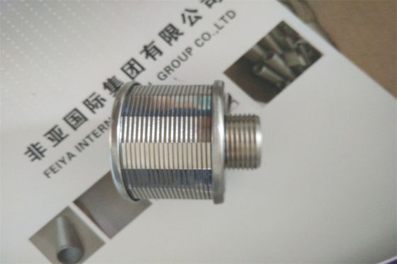 SS316L Johnson 정수 필터 노즐 2&quot; DN 2-1/8&quot; 길이 스트레이너 노즐