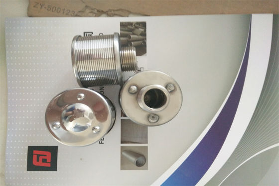 SS316L Johnson 정수 필터 노즐 2&quot; DN 2-1/8&quot; 길이 스트레이너 노즐