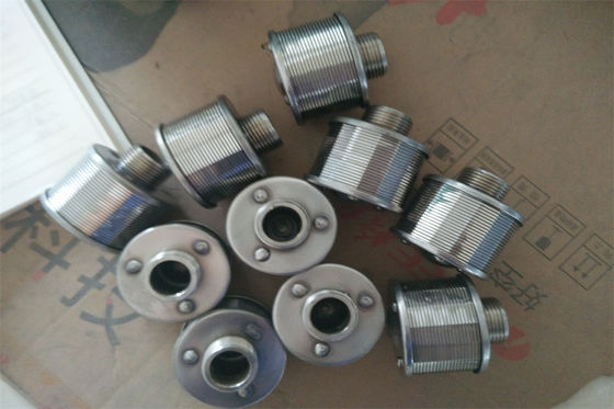 SS316L Johnson 정수 필터 노즐 2&quot; DN 2-1/8&quot; 길이 스트레이너 노즐