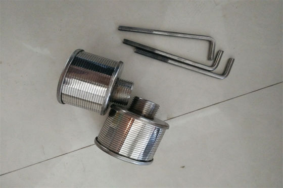 SS316L Johnson 정수 필터 노즐 2&quot; DN 2-1/8&quot; 길이 스트레이너 노즐