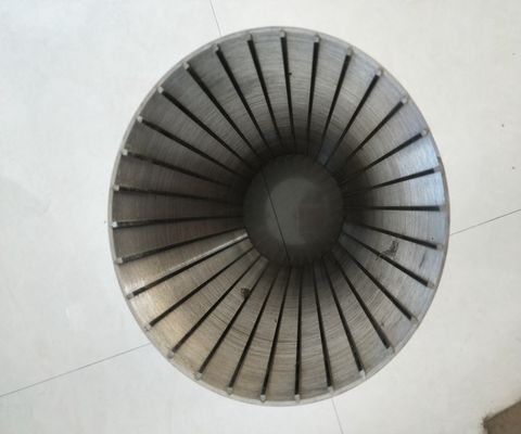 304 스테인리스 스틸 219mm 우물 물 스크린 필터 연속 슬롯