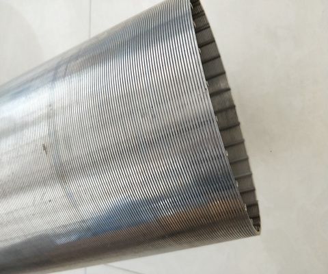 304 스테인리스 스틸 219mm 우물 물 스크린 필터 연속 슬롯