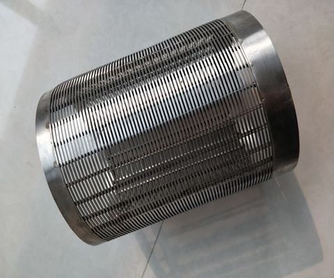 304 스테인리스 스틸 219mm 우물 물 스크린 필터 연속 슬롯
