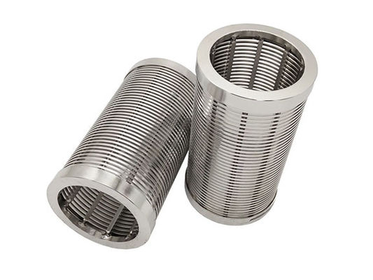 존슨 V 철사 스테인리스 쐐기 철사 여과기 관 3 - 12mm 간격
