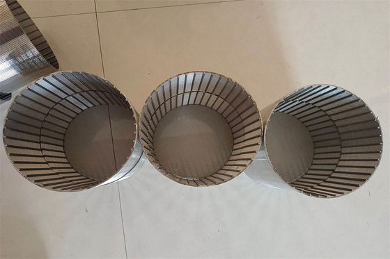 159mm 168mm 프로필 철망 포장 304 스테인레스 스틸 와이어 필터