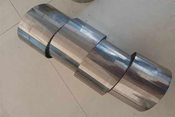 159mm 168mm 프로필 철망 포장 304 스테인레스 스틸 와이어 필터
