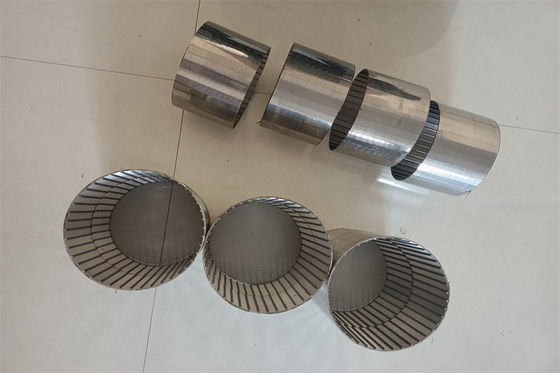 159mm 168mm 프로필 철망 포장 304 스테인레스 스틸 와이어 필터