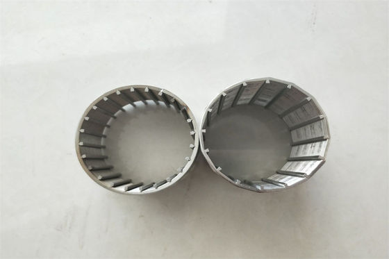OD 100mm 스테인리스 필터 방충망 폐수 처리 쐐기 철망