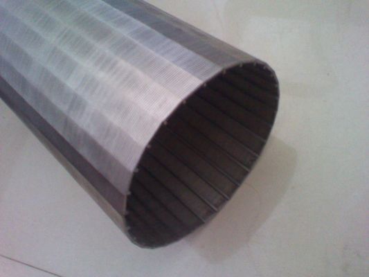 OD 126mm 연속 슬롯 스크린 스테인레스 스틸 AISI 316 튜브