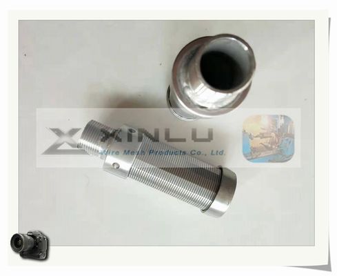 닦는 급수 여과기 분사구 SS316L 55mm Legnth 쐐기 철사 분사구