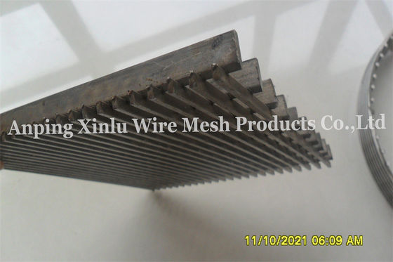 3 - 여과를 위한 12mm 간격 쐐기 철사 격자판 편평한 격자 패널 SS304L