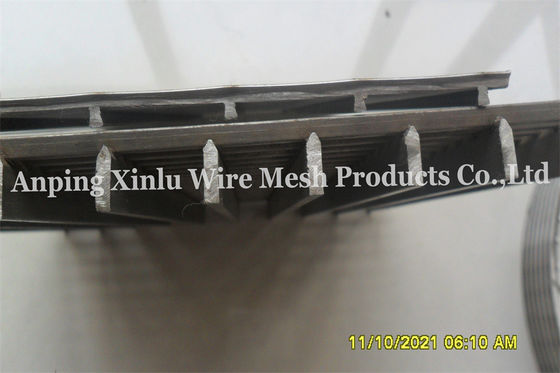 3 - 여과를 위한 12mm 간격 쐐기 철사 격자판 편평한 격자 패널 SS304L