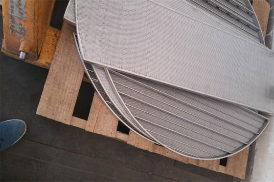 Lauter Tun 쐐기 철망 패널 SS304 스테인리스 지원 격자