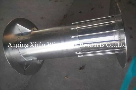 280mm 길이 회전하는 스크린 드럼에 의하여 감싸이는 쐐기 철사 실린더 0.4mm 구멍